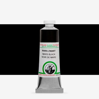 Oil paint Old Holland 40ml – 370 Mars Black