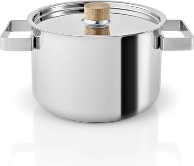 Eva Solo - Nordic Kitchen Stainless Steel Kookpan Ø 19.4 cm 3.0 Liter - Roestvast Staal - Zilver -