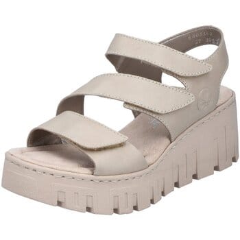 Sandalen met sleehak Rieker -
