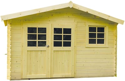 Solid Superia Chimay Tuinhuis - Vuren - Onbehandeld - 358x298x239,2cm