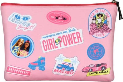 Barbie - Toilettas - Malibu - Disney Licensie - afmeting: 30,5 x 2 x 22,5 cm.