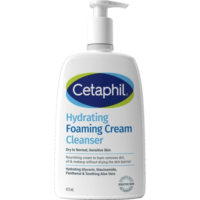 Cetaphil Hydraterende Schuimende Crèmereinigingswash 473 ml