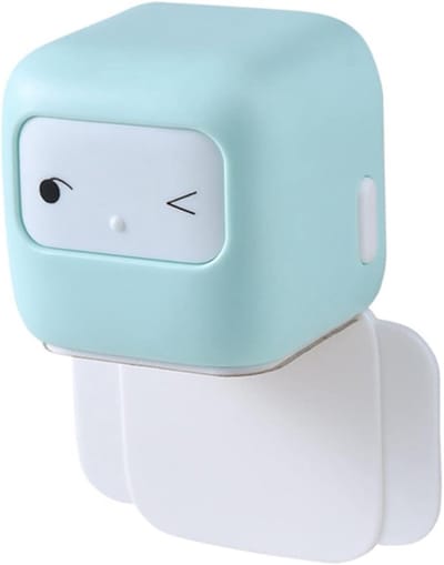 Meubelbevestiging - Anti-valband Meubel - Kinderveiligheid Huis - Eenvoudige Plakbevestiging - 13x9.5x7 cm - Mintgroen