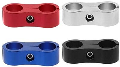 Dailygoods- Slangklem 16mm AN8 - Slangklemmen - Slangklemtang - Slangklemmen Assortiment - Slangklem RVS - Hoge kwaliteit vliegtuig aluminium