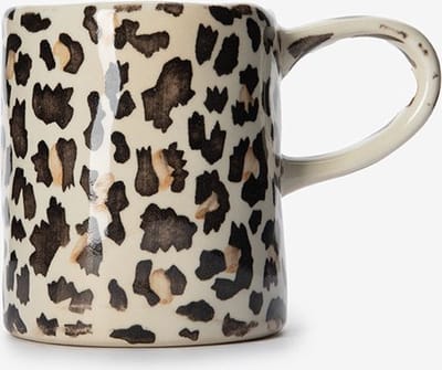 Sissy-Boy - Lichtbruine mok met leopard print