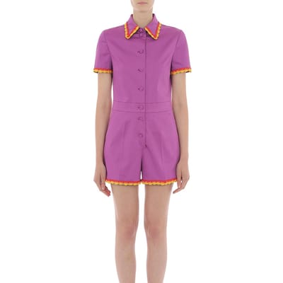 Moschino Dress Violet Violet Size: 40 | Shirt Dresses Outlet | Dames | Paars