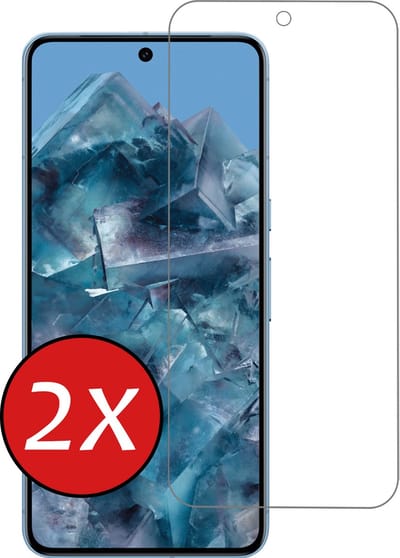 Screenprotector - 2 Stuks - Geschikt voor Google Pixel 8 Pro - Extra Sterk - Beschermglas - Gehard Glas - Tempered Glass - Screen Protector