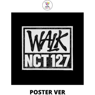 Poster Ver NCT 127 6e Album WALK Poster Ver white
