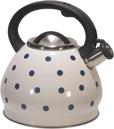 Fluitende waterketel - Theepot fornuis - Snel water koken - Energiebesparende bodem - 3 liter capaciteit - Wit