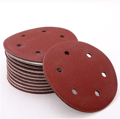 Schuurschijven Set - Rond Schuurpapier - Slijpen Polijsten - Stofafvoer Gaten - 125mm 400 Grit - Niet gespecificeerd