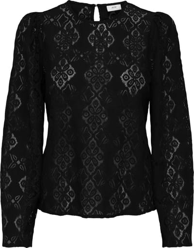 JDY - JDYHURRAY L/S LACE TOP JRS - Dames - Blouses