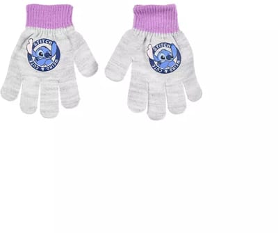 Disney Stitch Handschoenen Kinderen – grijs met Stitch – 3-6 Jaar