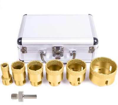 Professionele Diamant Boor Set voor Tegels en Natuursteen - 20/35/40/45/50/68mm, Ideaal voor Porselein en Graniet