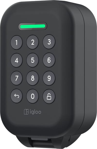 Igloohome Smart Lockbox – Sleutelkluis met Pincode – Waterdicht IP66 – Wandmontage – Offline PIN Codes – Grote Opslagruimte
