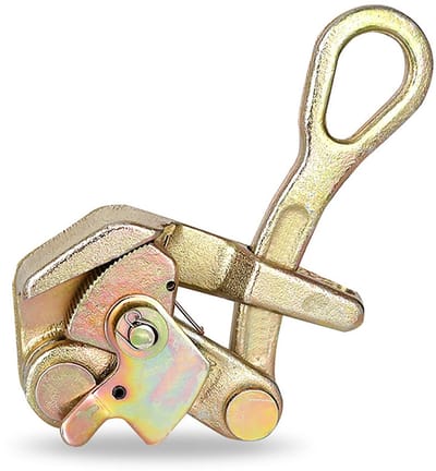Dailygoods- Kabelbektrekker Slijtvaste Constructie - Stalen Kaaktrekker - Koolstofstaal - Antistukbeveiliging - 760 g - 18 x 10 x 4 cm - Kabelspanner