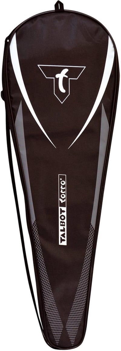 Schildkröt badminton racket hoes fullcover met schouderband.