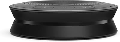 Luidspreker Telefoon - Conferentie Speaker - Professionele Gesprekken - Twee Bluetooth Apparaten - 18 Uur Spraaktijd - Zwart Grijs