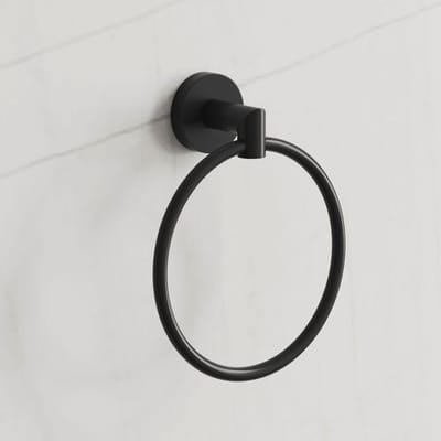 Kronenbach Lima 2.0 Black Towel Ring 29.200.090.0005