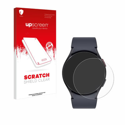 upscreen - Screenprotector voor Samsung Galaxy Watch 6 (40 mm) - Folie Beschermfolie transparant