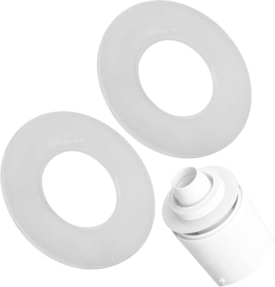 Toiletspoeling Afdichting - Spoelventiel Afdichting Hefklok - Toilet Reparatie - Flexibel Siliconen Materiaal - 63 x 32 x 3 mm