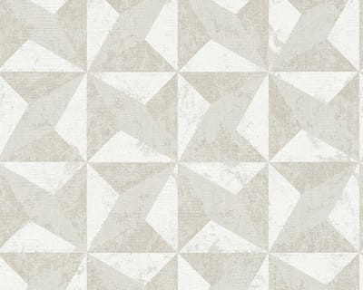 GRAFISCH 3D BEHANG - Creme Metallic - AS Creation Titanium 2