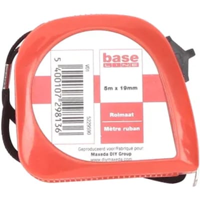 Baseline Rolbandmaat - 5m - 19mm
