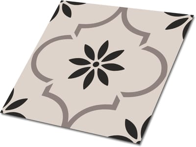 Tulup PVC Tegels - Arabisch Bloemenpatroon Vinyl Tegels - 30 cm x 30 cm - Beige Wand PVC Tegels - 9 stuks - Modern Plaktegels - Vinyl Tegels Zelfklevend - Plaktegels keuken en Badkamer