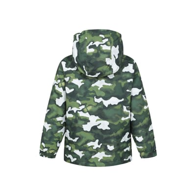 Mountain Warehouse Kinder/Kinder Mogal Camo Ski-jas (Donkergroen)