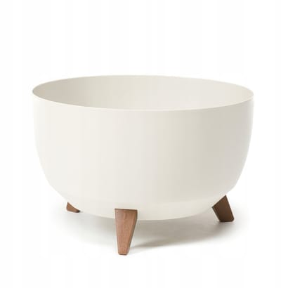 ROMA Loft Pot - Beige, Ø33cm, H23.5cm - Stijlvolle Decoratie