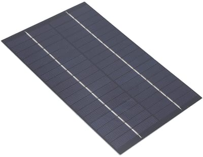 Dailygoody - Polysilicon Mini Zonnepaneel - Draagbare Zonnecharger - Voor het opladen van kleine apparaten - 4.2W vermogen - Lichtgewicht en compact -