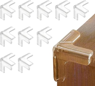 Kinder Hoekbeschermers - Meubelbeschermers - Kind Veiligheid - Verbeterde Lijm - 10 stuks - Transparant