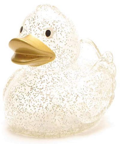 Glitter Badeend met Gouden Snavel - Speelgoed voor in Bad