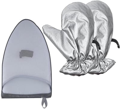 Strijkijzer Handschoenen - Stoom Bescherming - Kleding Strijken - Warmte Isolerend Ontwerp - 29 x 23 cm - Multicolor