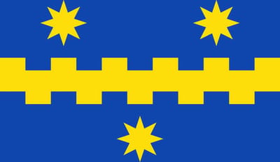 Vlag Beerse 100x150cm