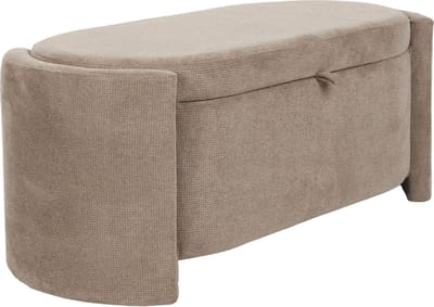 Housecraft Living Miro Bankje met Opbergruimte 108 cm - Grijs