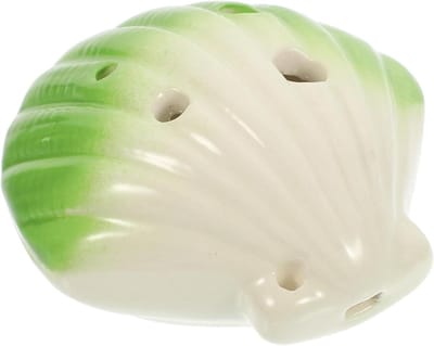 Ocarina Muziekinstrument - Beginners Ocarina - Muziek Leren Spelen - 6 Gaten Ontwerp - 8x8cm - Groen