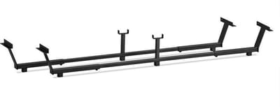 Beter Bed Select Universele Zelfdragende Potenset - Metaal - 140/160/180 x 16 - Zwart