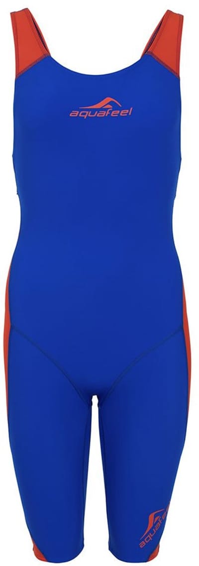 Aquafeel 21904 Open Rug Wedstrijd Zwempak Blauw 2XS Vrouw