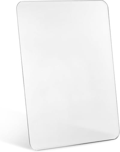 Glazen Muismat voor Bureau - Antislip Beschermmat voor Computer en Gaming - Transparante Desk Pad voor Optimale Prestaties