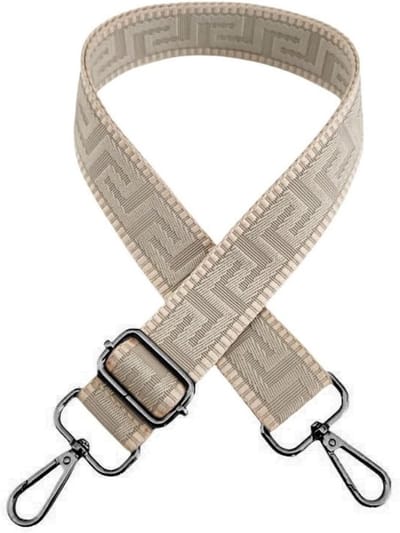 Kleurvolle en Verstelbare Schouderband voor Tassen en Tote Bags, Lengte 75-130 cm, Ideaal voor DIY Projecten, Labyrint Design, 3.8 cm Breed