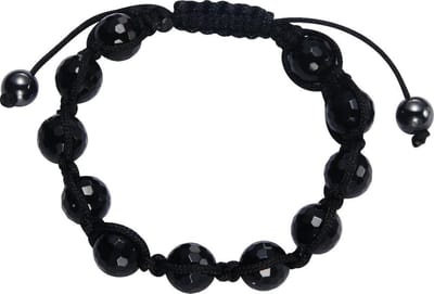 Behave Geknoopte armband met kralen
