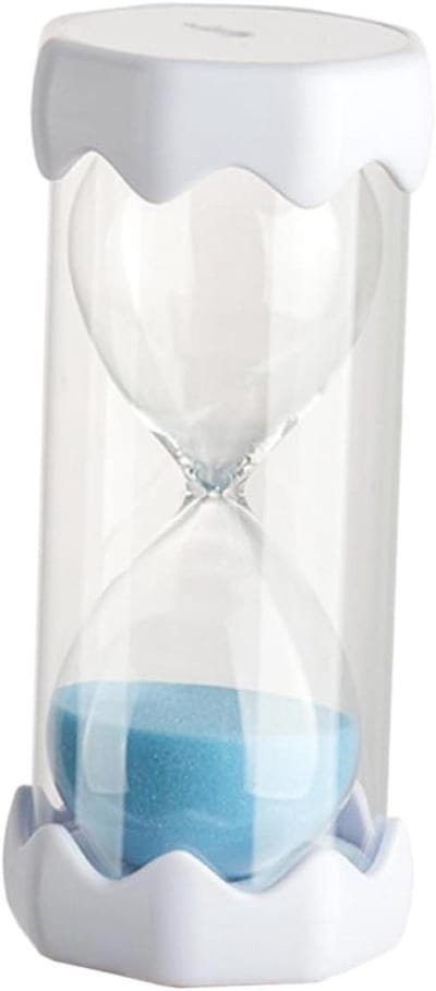 Zandloper - Zandklok Timer - Tijd Meten - Decoratief Ornament - 30 Minuten - Blauw