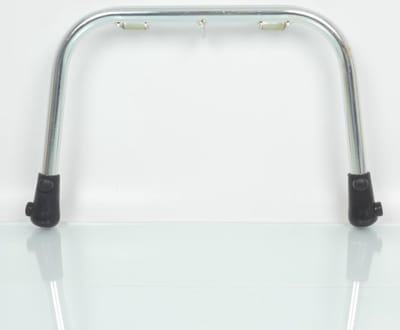 rms middenbok voor scooter piaggio 50 vespa special 1970-1983 26cm chroom nieuw