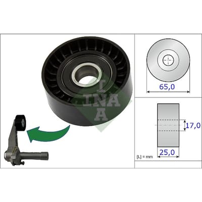 Schaeffler Ina Spanpoelie, V-riem INA 531 0866 10