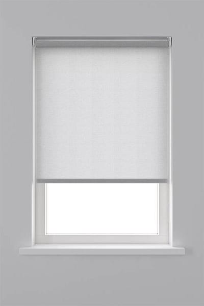 Decosol Rolgordijn Lichtdoorlatend - Transparant Wit (1233) - 60 x 190 cm