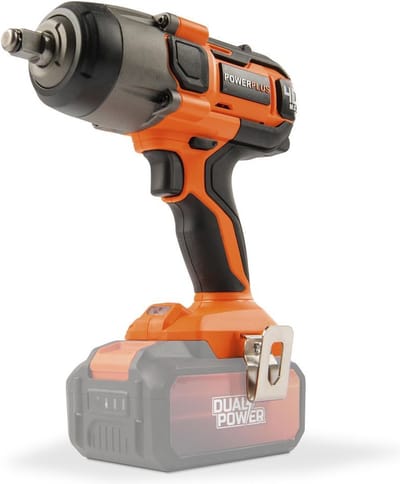 Powerplus Dual Power Accu Slagmoersleutel POWDP20400 - Moersleutel van 1/2" en 40 V, 3300 tpm en 350 Nm - zonder Batterij of Lader