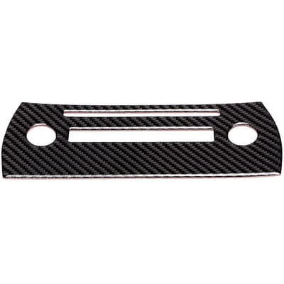 Carbon Fiber Auto Interieur CD Bedieningspaneel Frame Sierlijst Cover Geschikt voor Lexus NX 200 200t 300h 14 19 black