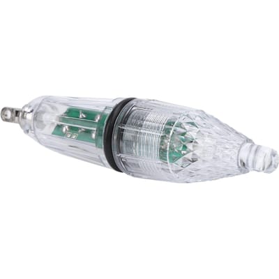 Lampe LED pour Leurre Calamar Piège Pêche en Mer Pieuvre Seiche Hameçon Parapluie Lumière Attracte Poisson Rouge white