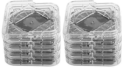 Dailygoody - Meubilair Risers - Antislip Bed Riser - Verhoogt meubels - Transparant - Heavy-Duty - Maximale gewichtscapaciteit 500 kg - Voor bedden, s...