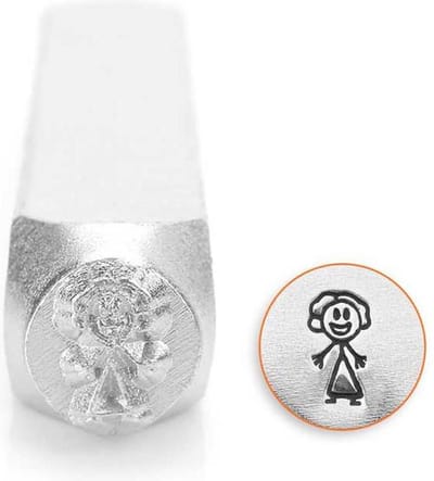Slagstempel Stokfiguur moeder | Hoogte 7mm